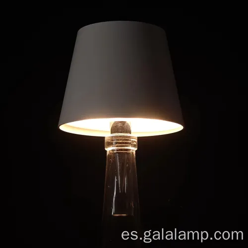 Lámpara de botella de vino LED de control táctil moderno